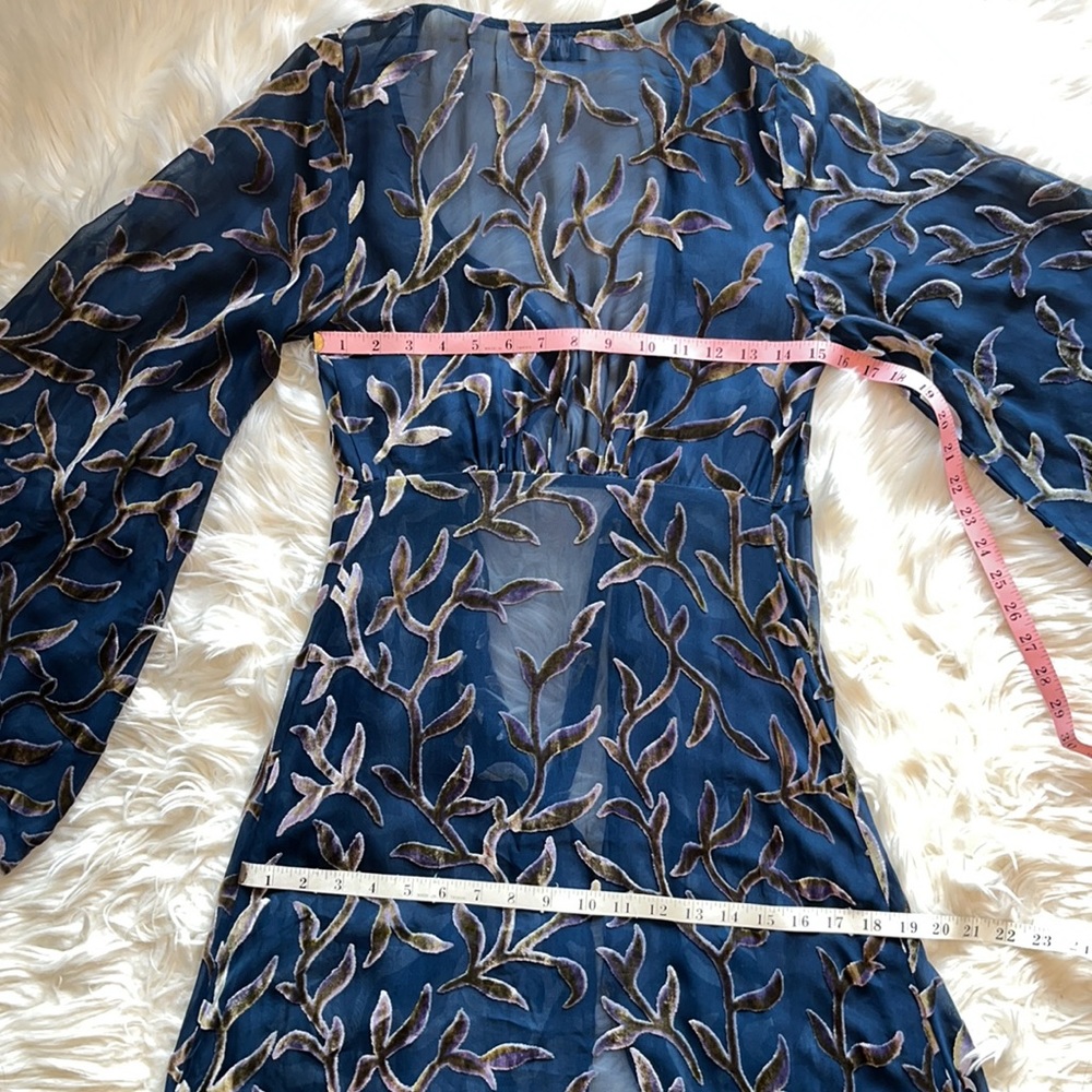 NWOT Show Me Your Mumu Anita Wrap Kimono ~ in The Vinings Burn Out - Picture 11 of 13